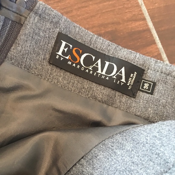 Vintage Escada Pencil Skirt - Picture 3 of 7